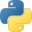 Python 3.12.4 / 3.13.0 Alpha 6 / 2.7.18 32x32 pixels icon